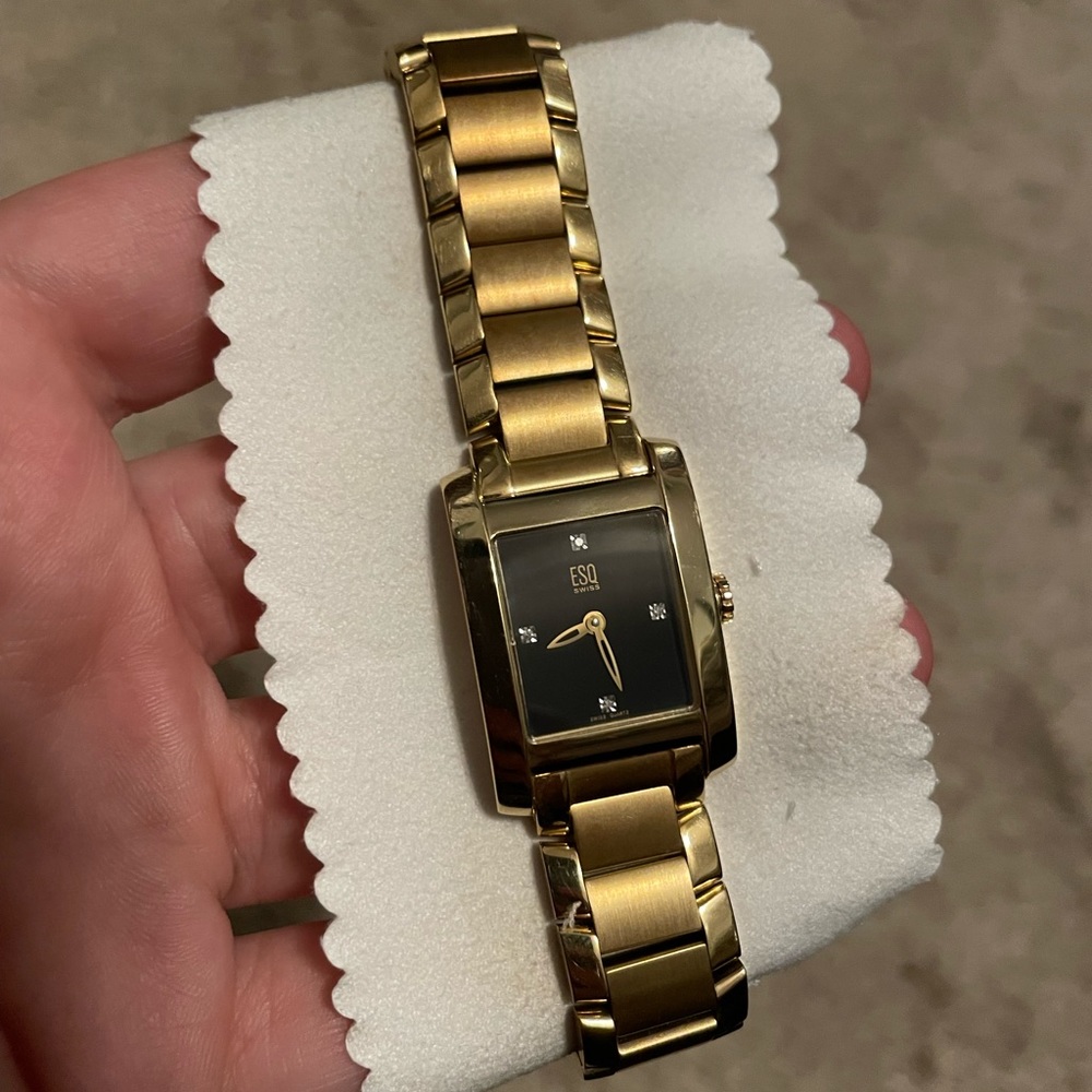 Gold Women’s ESQ Swiss Watch E5343
